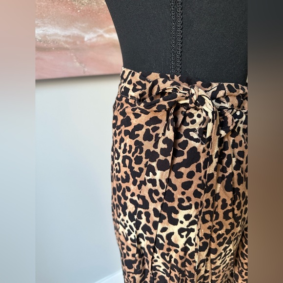 Maurices Cheetah Print Wrap Midi Skirt - Picture 2 of 7
